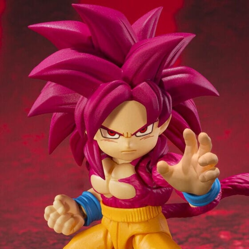 Super Saiyan 4 Son Goku (Mini) S.H.Figuarts Figure - Dragon Ball DAIMA