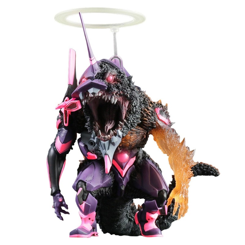 Evangelion Unit-01 DefoReal Figure Burning "G" Awakening Form Limited Edition - Godzilla x Evangelion