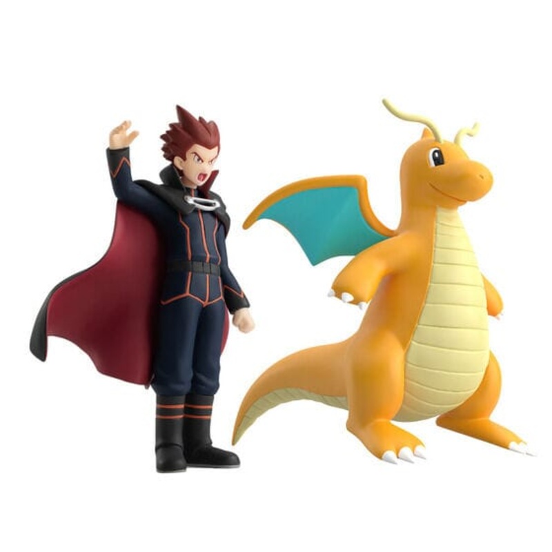 Lance & Dragonite Pokmon Scale World Figure Kanto Region