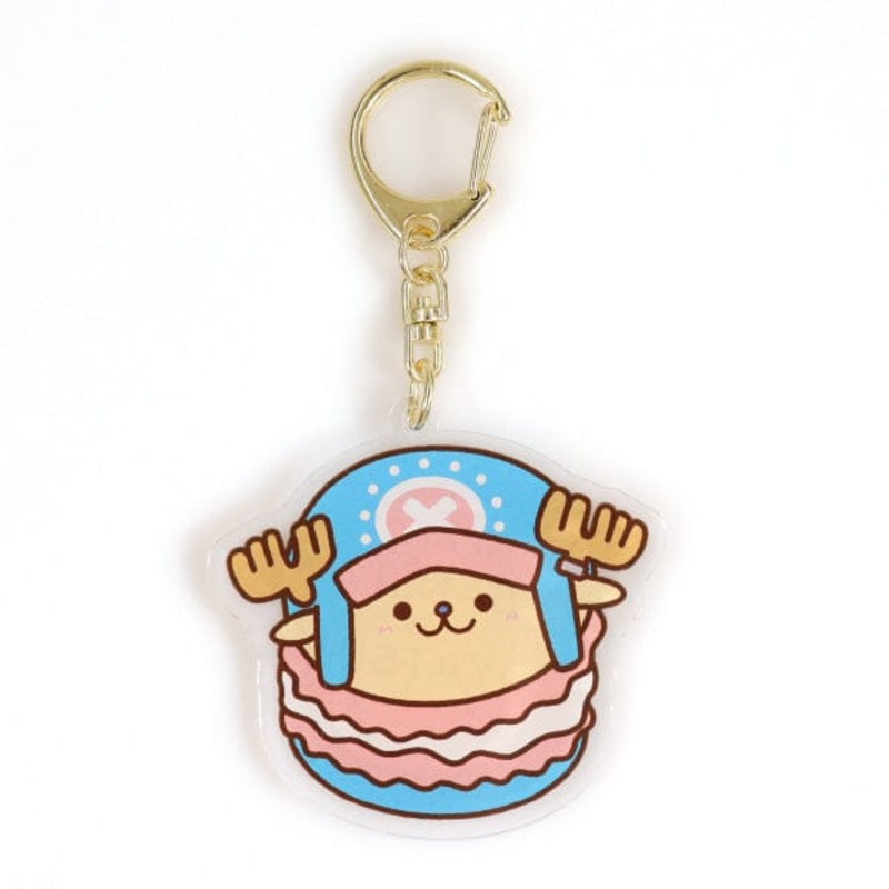Chopper Berry Berry Macaron Acrylic Keychain - SANJI no OYATSU