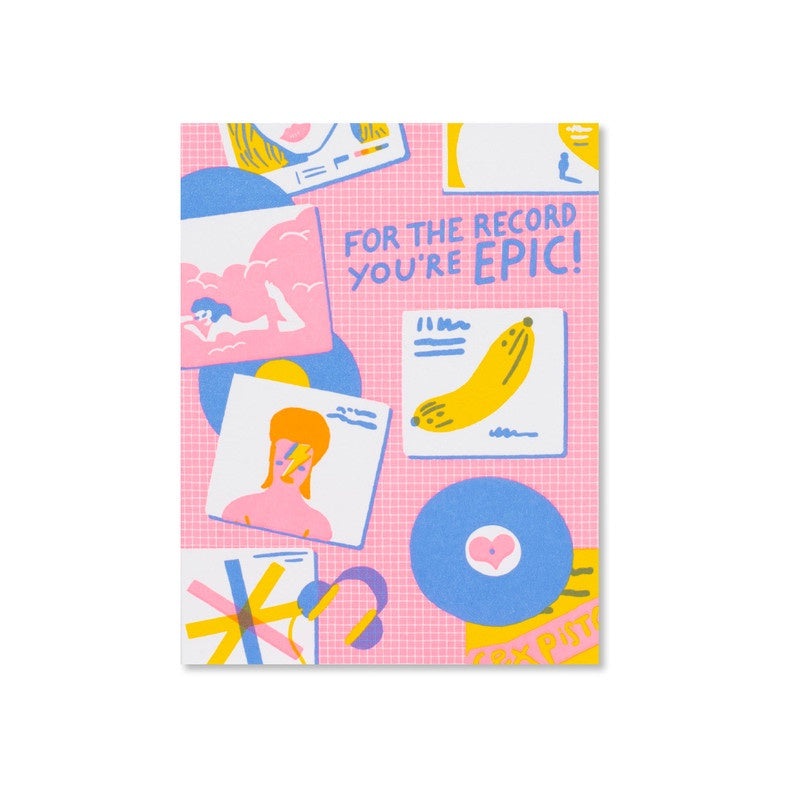 Hello Lucky - Single Card - For The Record