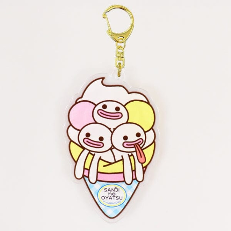 Ice Cream Crpe Perona's Ghost Acrylic Keychain - SANJI no OYATSU