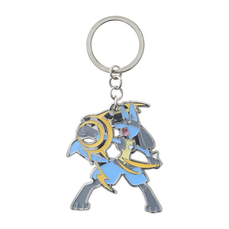 Lucario Metal Keychain
