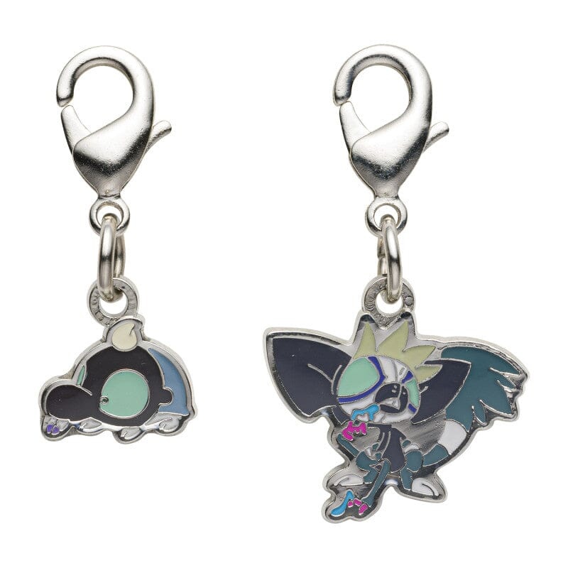 Shroodle, Grafaiai - National Pokdex Metal Charm Keychain #944, #945