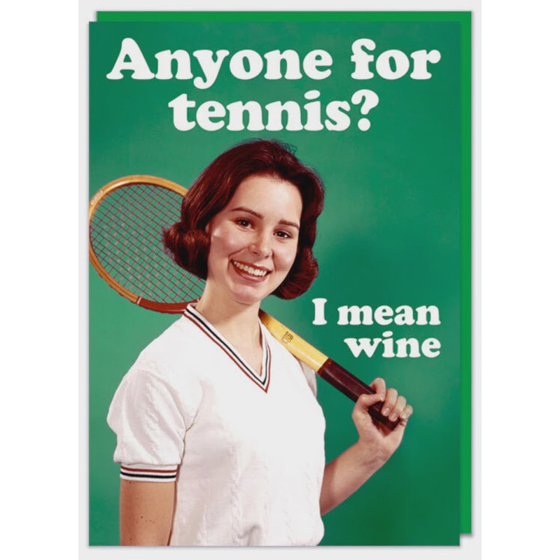 Anyone for Tennis? Greeting Card