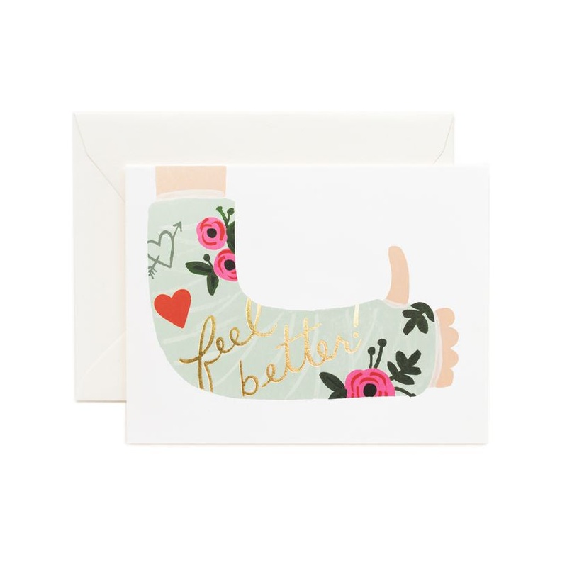 Rifle Paper Co - Single Card - Feel Better