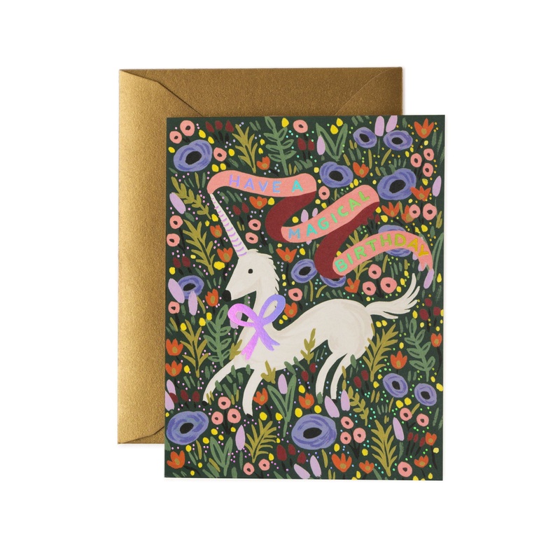 Rifle Paper Co - Single Card - Magical Birthday