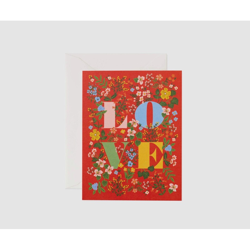 Rifle Paper Co - Single Card - Mayfair Love