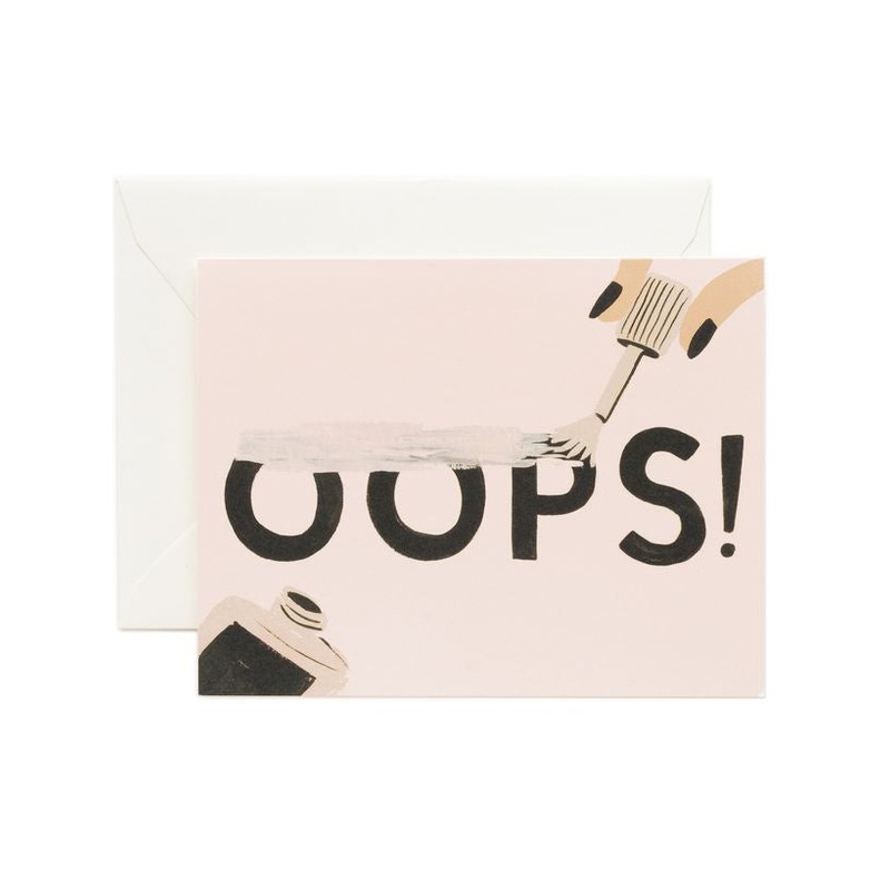 Rifle Paper Co - Single Card - Oops!