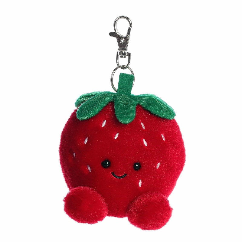 Aurora - Palm Pals - 4" Juicy Strawberry Clip-On