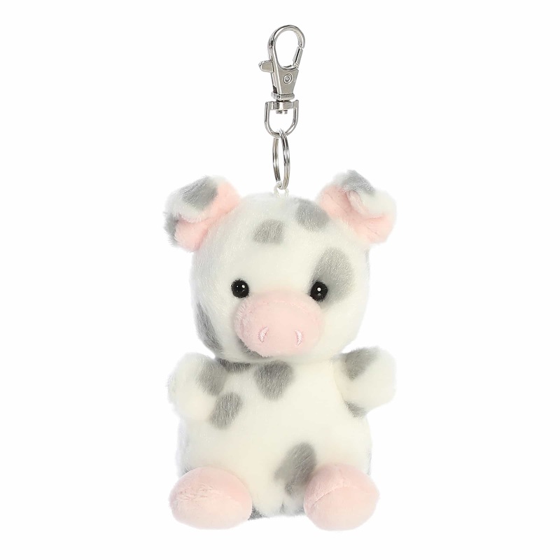 Aurora - Palm Pals - 4" Piggles Spotted Piglet Clip-On