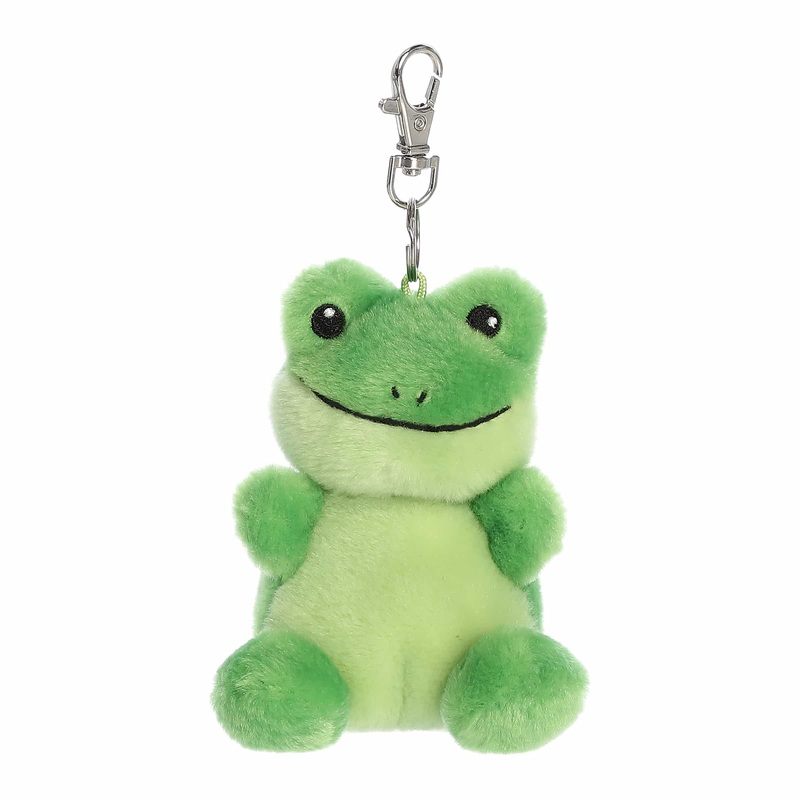 Aurora - Palm Pals - 4" Ribbits Frog Clip-On