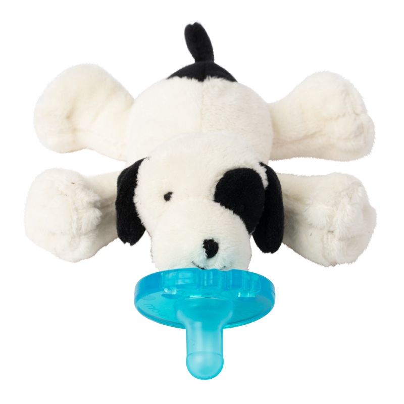 WubbaNub - Black and White Puppy