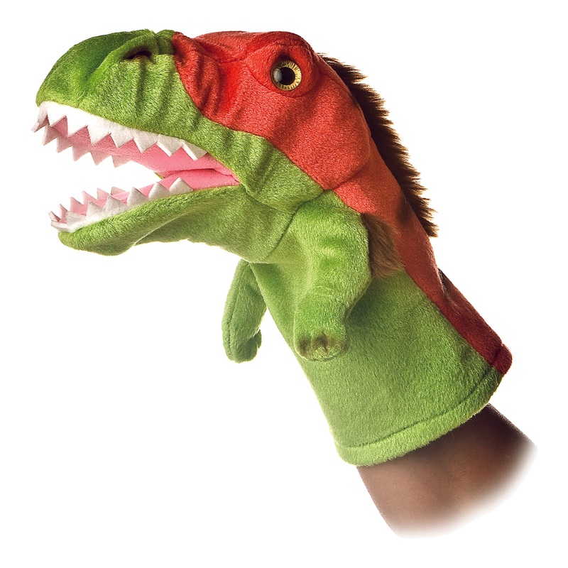 Aurora - Hand Puppet - 10" Velociraptor