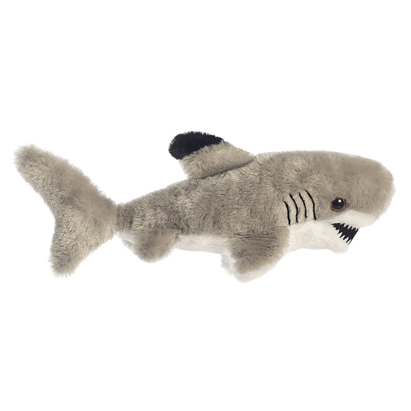 Aurora - Mini Flopsie - 8" Black Tipped Shark