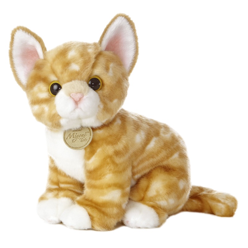 Aurora - Miyoni Tots - 10" Orange Tabby Kitten