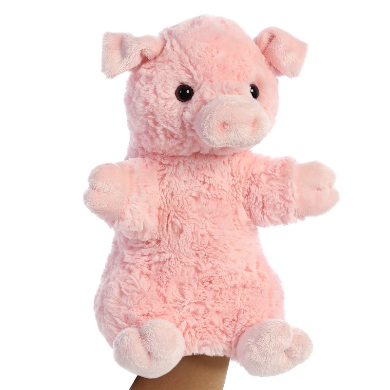 Aurora - Hand Puppet - 11" Pinky The Pig