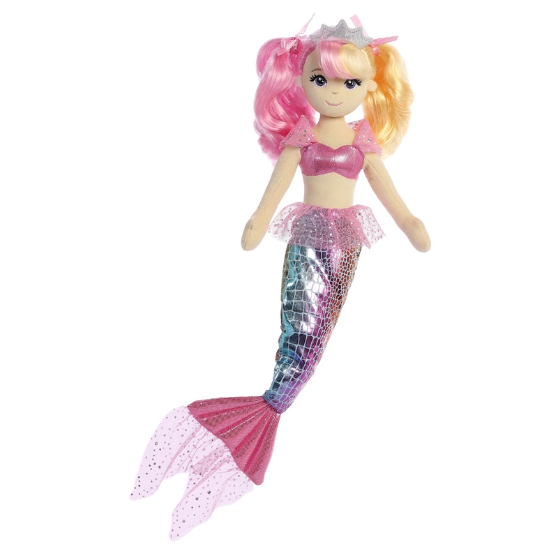 Aurora - Sea Sparkles - Rainbow - 18" Sea Rose