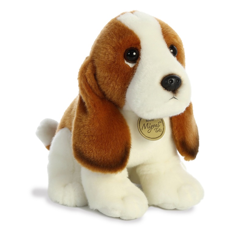 Aurora - Miyoni Tots - 11" Basset Hound Pup