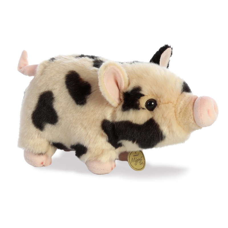 Aurora - Miyoni Tots - 11" Pot-Bellied Piglet Spotted