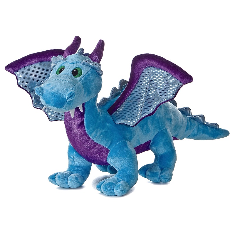 Aurora - Dinos & Dragons - 18" Blue Dragon