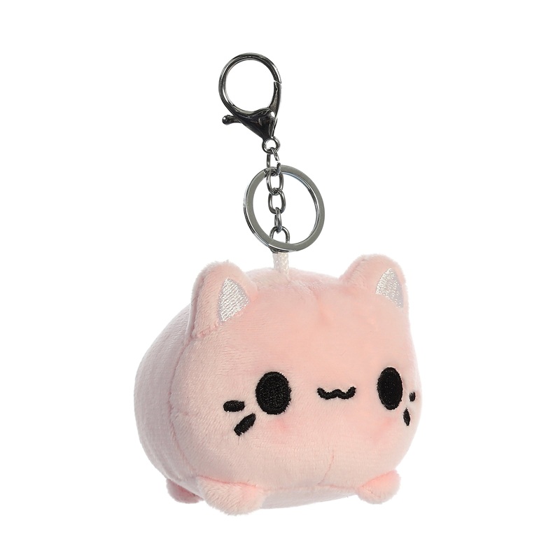 Aurora - Tasty Peach - 3.5" Strawberry Meowchi Clip-On
