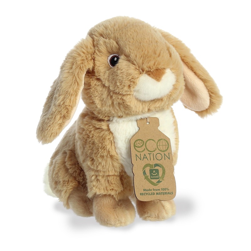 Aurora - Eco Nation - 9" Lop-Eared Rabbit Tan