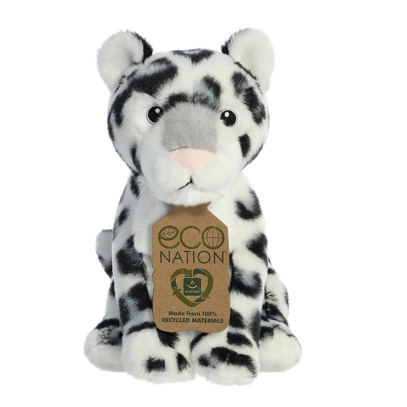 Aurora - Eco Nation - 9" Snow Leopard