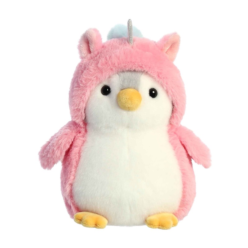 Aurora - PomPom Penguin - 7" Unicorn