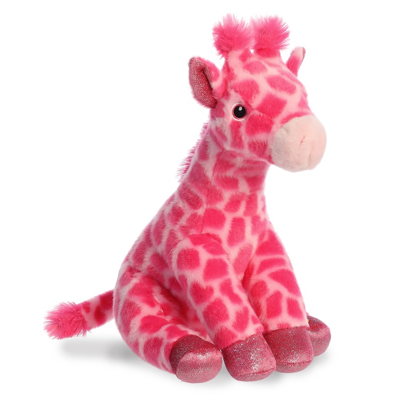 Aurora - Destination Nation - 12" Pink Giraffe