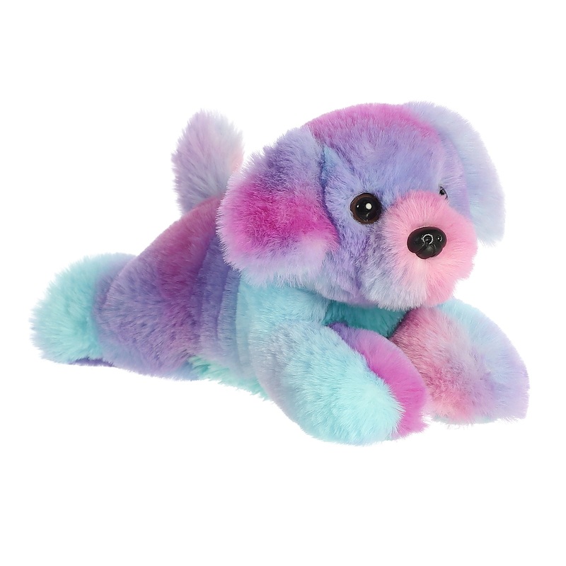 Aurora - Mini Flopsie - 8" Rainbow Puppy