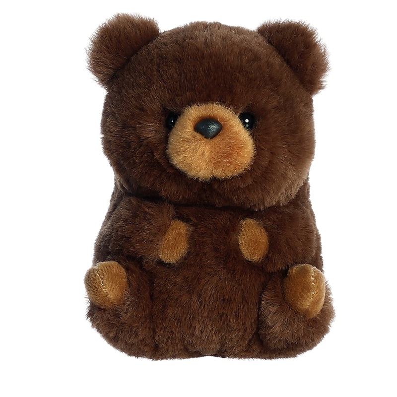 Aurora - Rolly Pet - 5" Brambles Brown Bear
