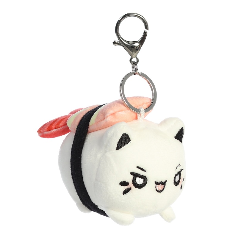 Aurora - Tasty Peach - 3.5" Shrimp Sushi Meowchi Clip-On