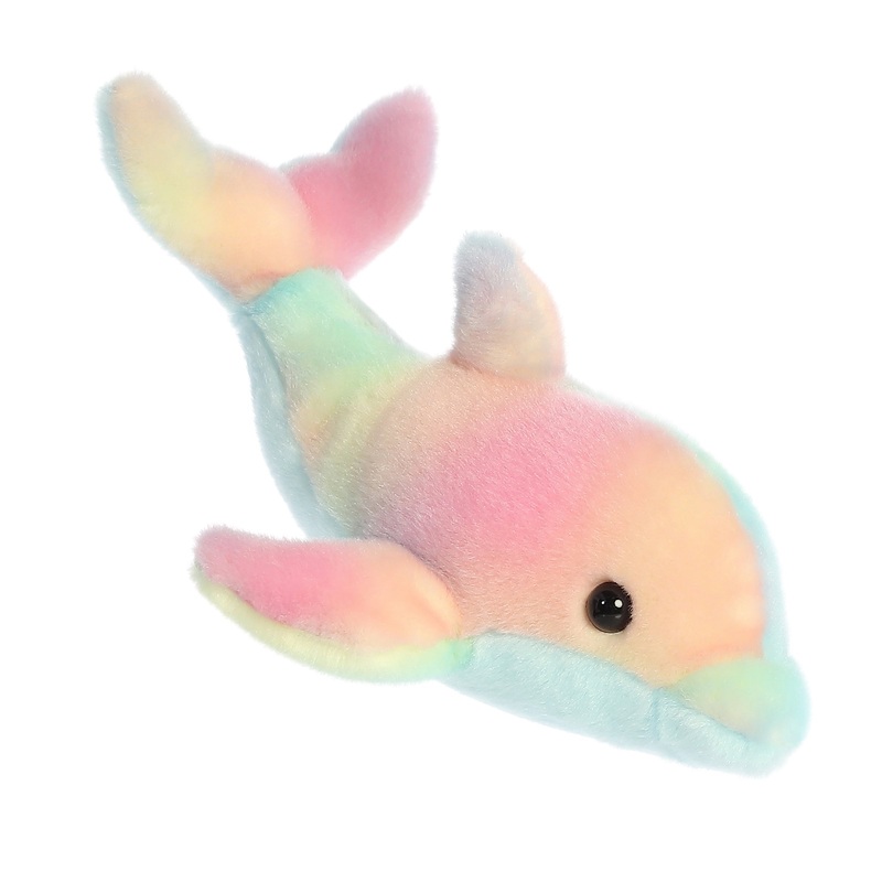 Aurora - Mini Flopsie - 8" Rainbow Dolphin