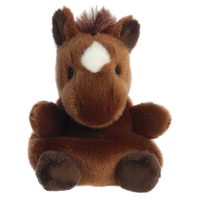 Aurora - Palm Pals - 5" Truffle Brown Horse