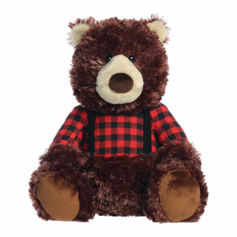 Aurora - Holiday - 13" Winter Cabin Crew Bear
