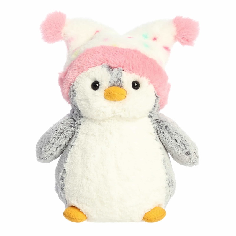 Aurora - PomPom Penguin - 9" Pompom Confetti Hat