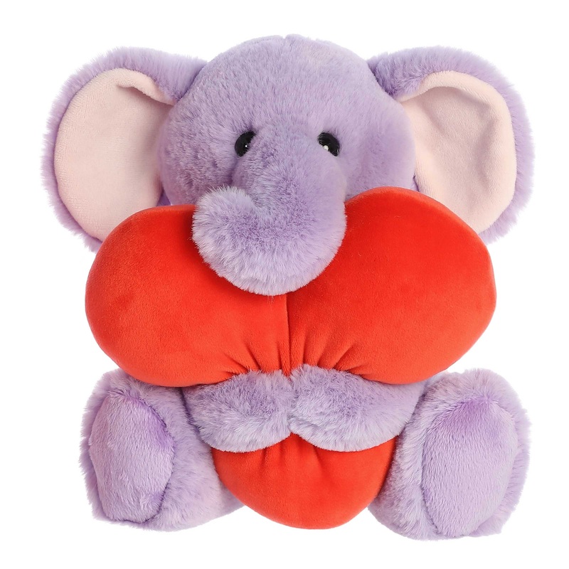 Aurora - Valentine - Heart Huggers - 10" Adora Elephant