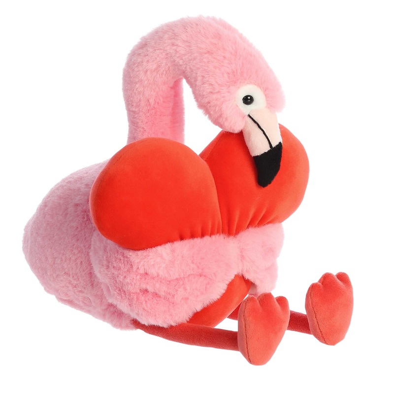 Aurora - Valentine - Heart Huggers - 11" Fiora Flamingo