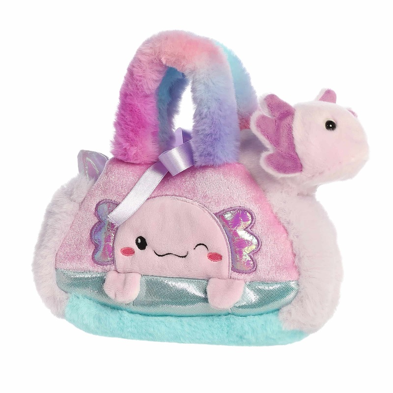 Aurora - Fancy Pals - 7.5" Peek-A-Boo Purple Axolotl