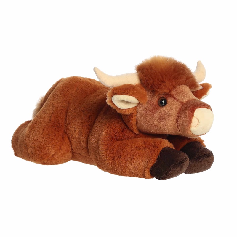 Aurora - Flopsie - 12" Craig Highland Cow