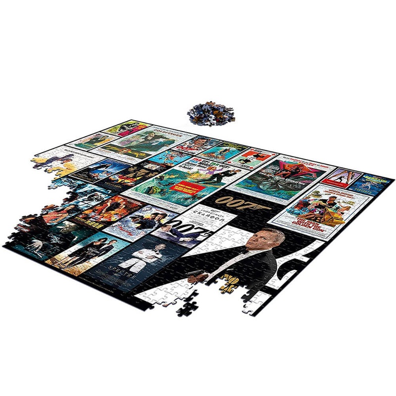 James Bond 007 All Movie Affiche Puzzle 1000 Piece