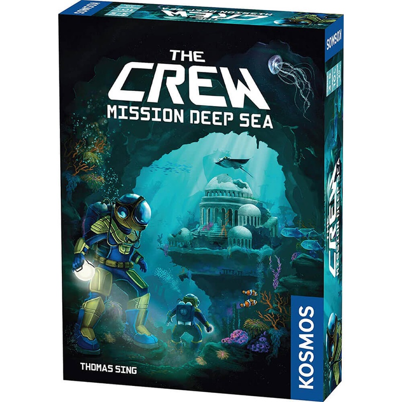 Le jeu de cartes de Deep Sea Mission de l'quipage