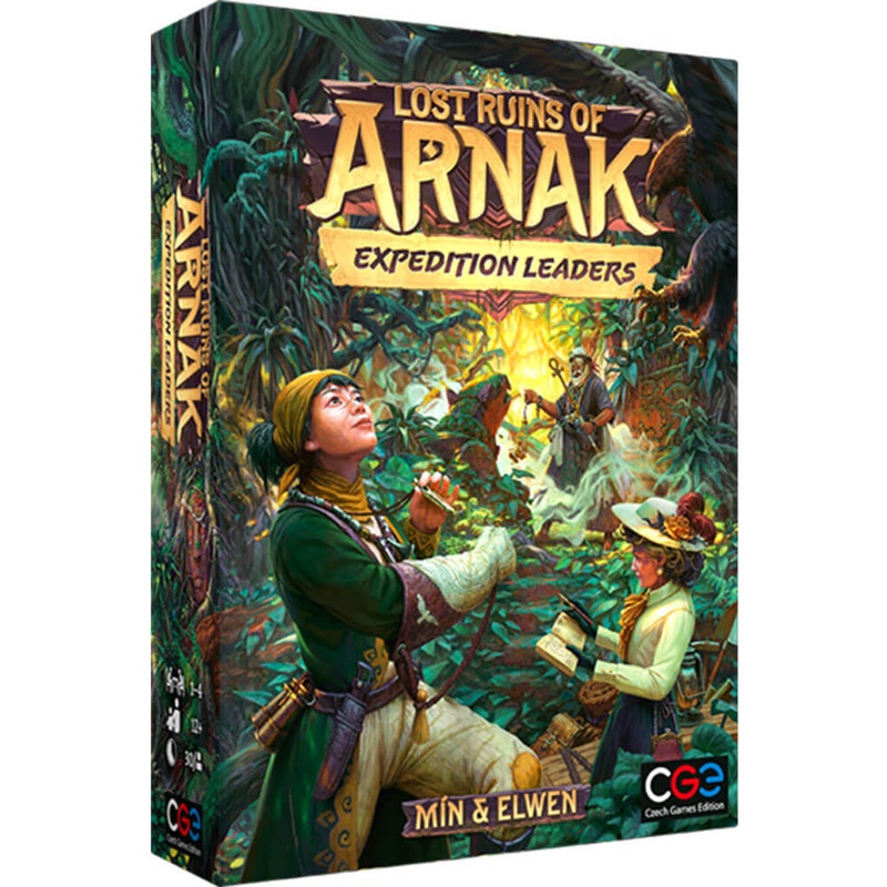 Perte des ruines du jeu d'extension des leaders de l'expdition Arnak