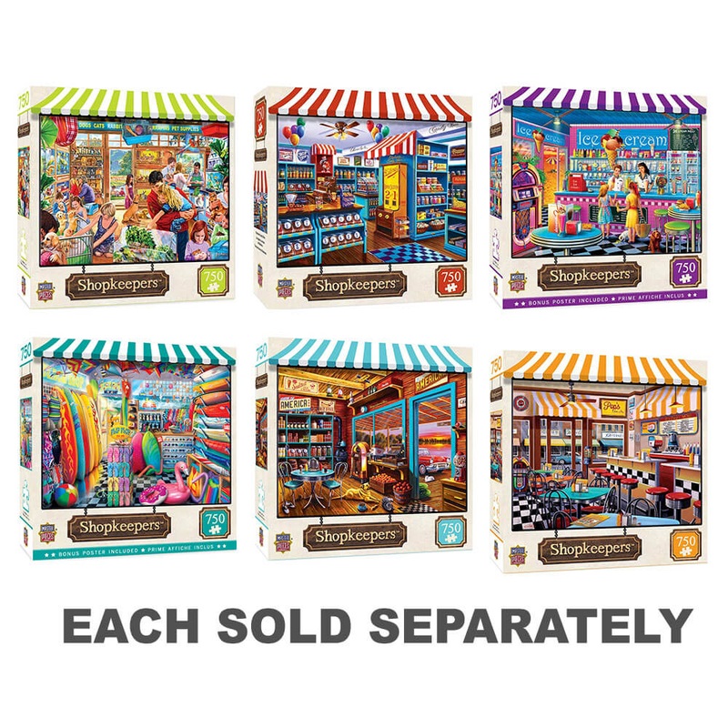 Puzzle des commerants MP (750 PC)